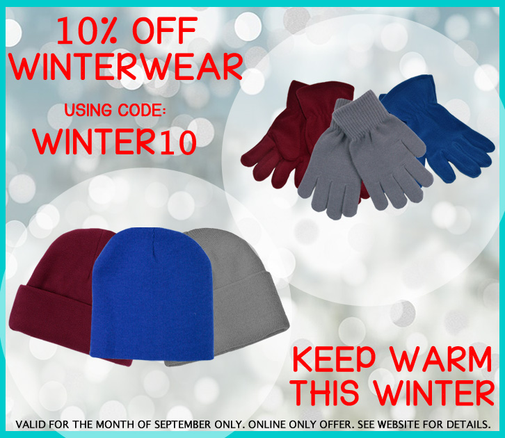 10% OFF WINTERWEAR