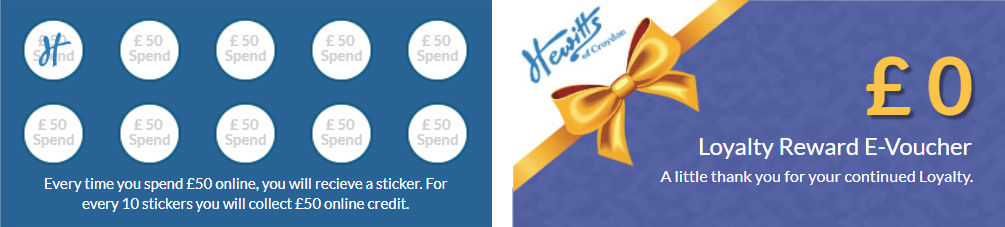 Hewitts Virtual Loyalty Reward Card is here!