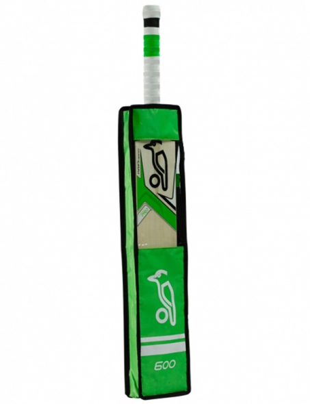 Kookaburra Pro 600 Cricket Bat Cover Protector Black/Green 
