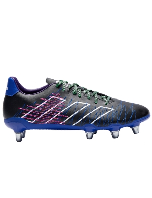 Adidas Kakari SG Senior Rugby Boots - Black/Royal