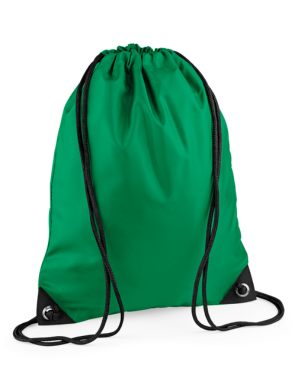 BagBase® Premium Gymsack - Kelly Green