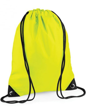 BagBase® Premium Gymsack - Fluo Yellow