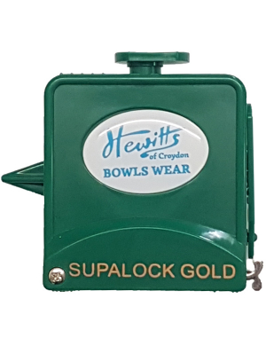 Drakes Pride Supalock 9ft Gold String Measure - Green