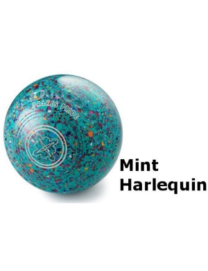 Drakes Pride Gripped Bowls Professional - Mint Harlequin