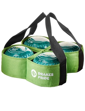 Drakes Pride 4 Bowl Carrier - Lime Green