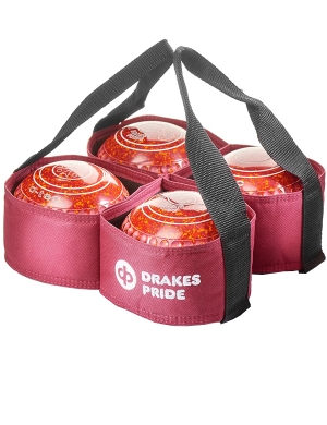 Drakes Pride 4 Bowl Carrier - Maroon