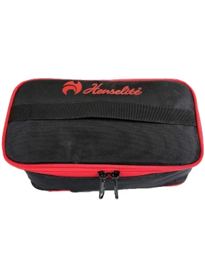 Henselite 2 Bowl Bag - Black/Red