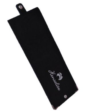 Henselite Leather Scorecard Holder - Black