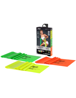 PTP Mediband Combo Plus Resistance Bands 3pk
