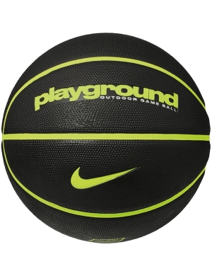 Nike Playground Basketball - Black/Fluo Yellow