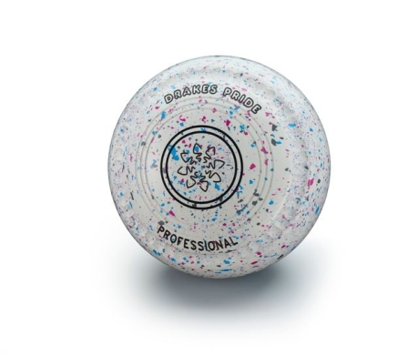 Drakes Pride Gripped Bowls PRO-50-White/Sky Blue