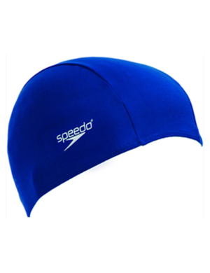 Speedo Senior Polyester Swim Cap - Royal