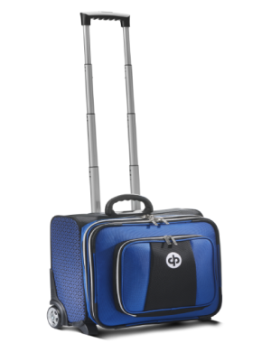 Drakes Pride Low Roller Trolley Bowls Bag - Royal Patterned