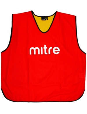 Mitre Pro Reversible Bib - Red/Yellow