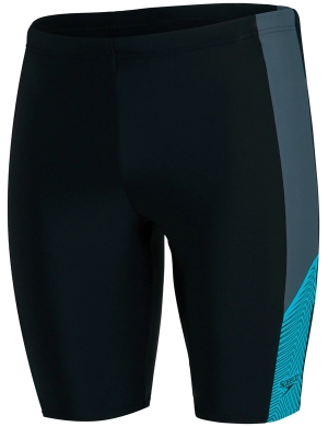Speedo Jnr Dive Jammer - Black/Blue/Grey