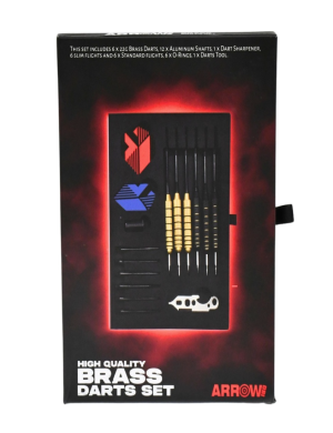 Arrow 180 Brass Darts Set