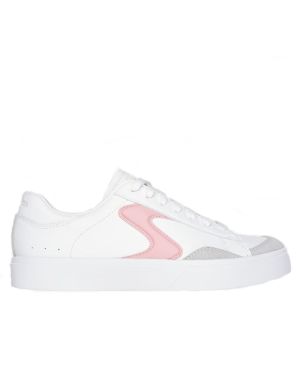 Skechers Eden LX - Slick Talk Women's Casual Trainer - White/Pink