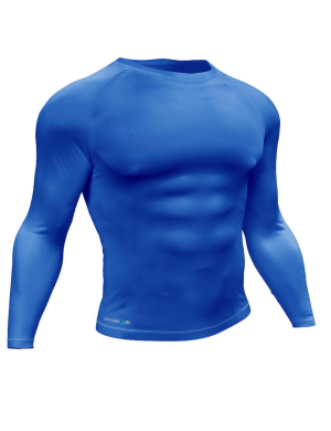 Precision Fit Baselayer Long Sleeve Top - Royal Blue