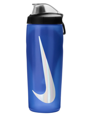 Nike Refuel Bottle Locking Lid 24 Oz-Blue