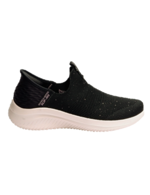 Skechers Women's Slip-Ins: Ultra Flex 3.0 – Shiny Night - Black/Rose Gold