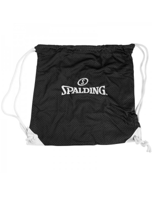 Spalding Mesh Single-Ball Bag - Black