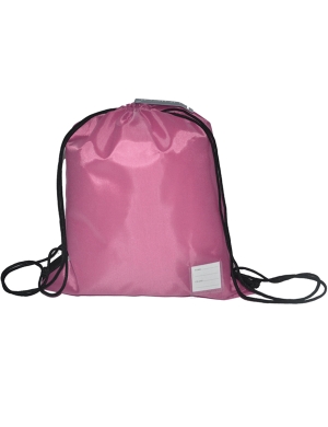 Twin String Gym Bag - Light Pink