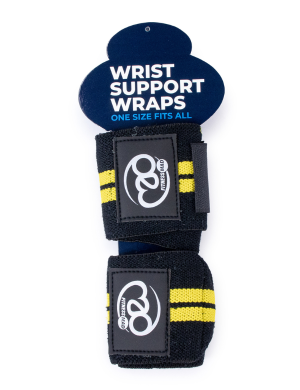Fitness-Mad Weight Lifting Wrist Support Wraps 2pk
