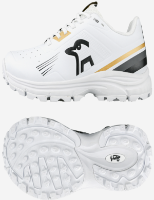 Kookaburra KC 3.0 Rubber Cricket Shoes - Gold/Black
