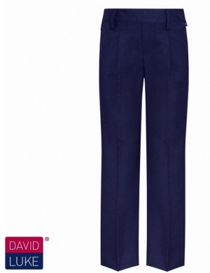David Luke DL944 Junior Boys Trouser - Navy (Age 1 -13)