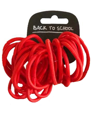 Endless Elastics 25pk - Red