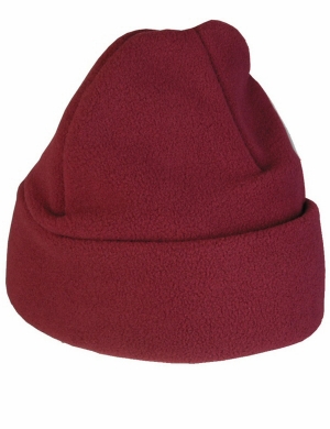 Fleece Hat - Maroon