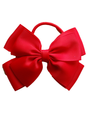 Opal Hair Bobble - Red