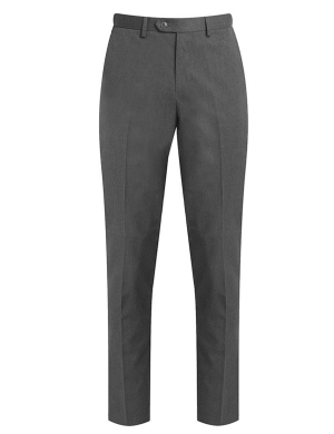 Banner Slimfit Senior Boys Trouser - Grey(Slimfit)