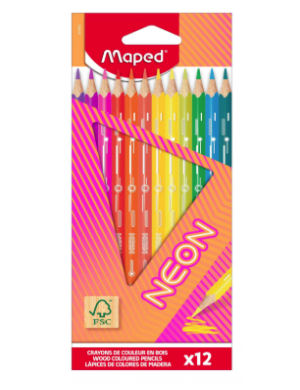 Maped Neon Pencils (FSC-CERTIFIED)