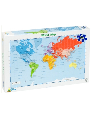 World Map Jigsaw 100 Piece
