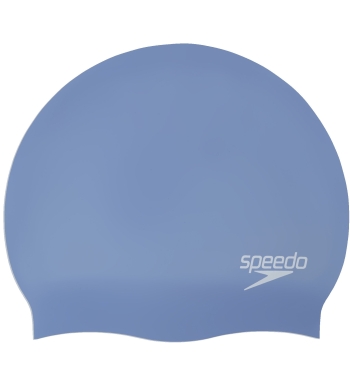 Speedo Senior Silicone Swim Cap - Blue/Purple 