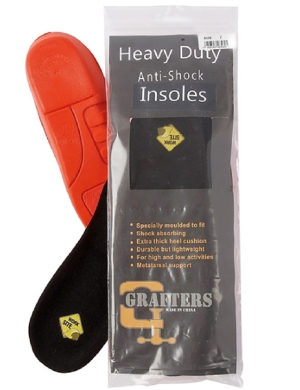 Grafters Heavy Duty Anti-Shock Moulded Insoles