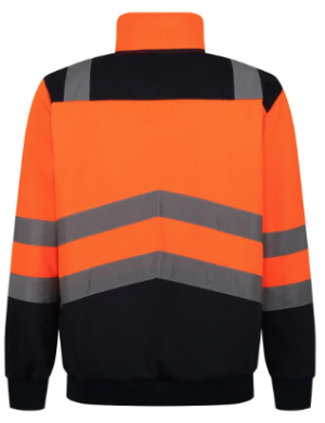 HV 1/4 ZIP RG460 ORG/NVY 