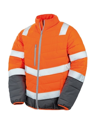 Result Safe-Guard Soft Safety Jacket RS325M - Fluo Orange