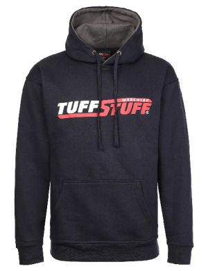 Tuffstuff Logo Hoodie-Navy